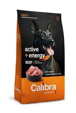 Calibra Dog EXPERT+ Adult Active & Energy Beef 2kg