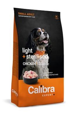 Calibra Dog EXPERT+ Adult Small Light&Steril Chick400g