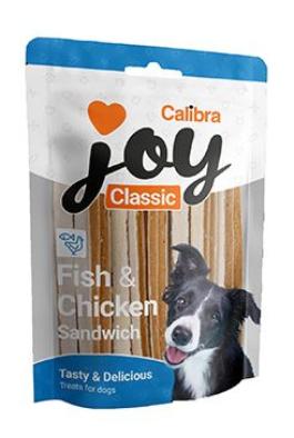 Calibra Joy Dog Classic Fish&Chicken Sandwich 500g NEW