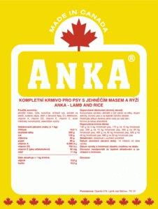 Anka Lamb& Rice 10kg