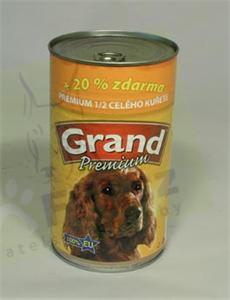 GRAND konz. pes Extra s 1/2 kuřete 1300g